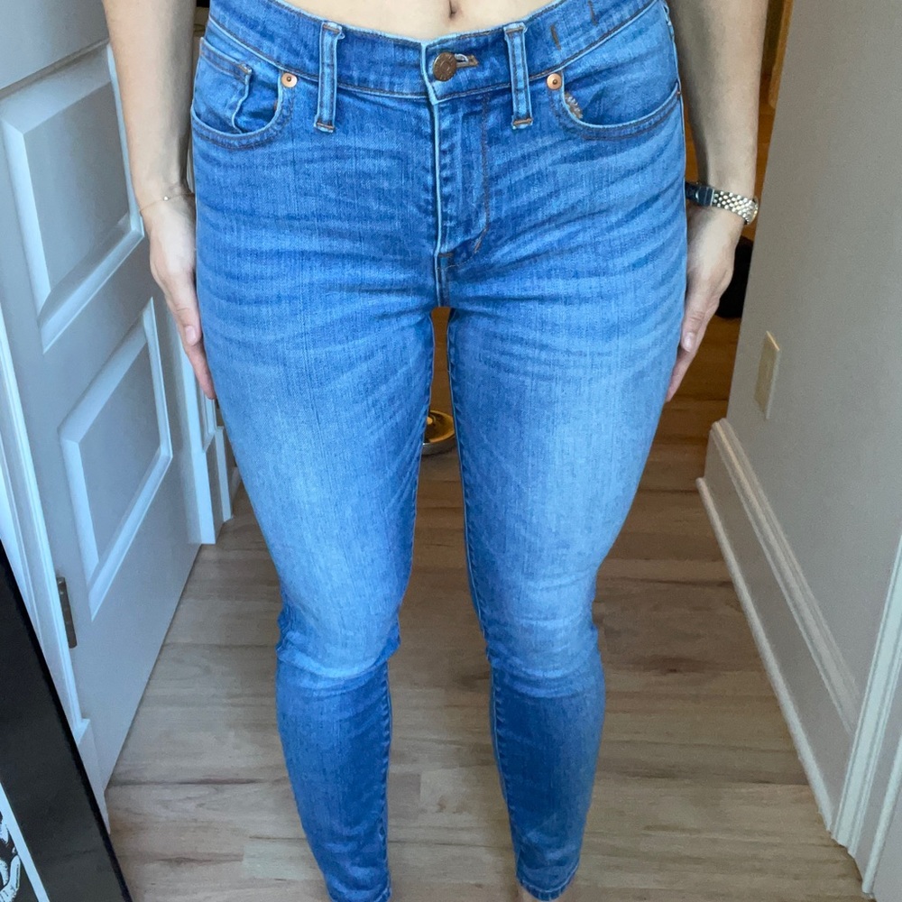 Madewell High Rise Skinny Jeans